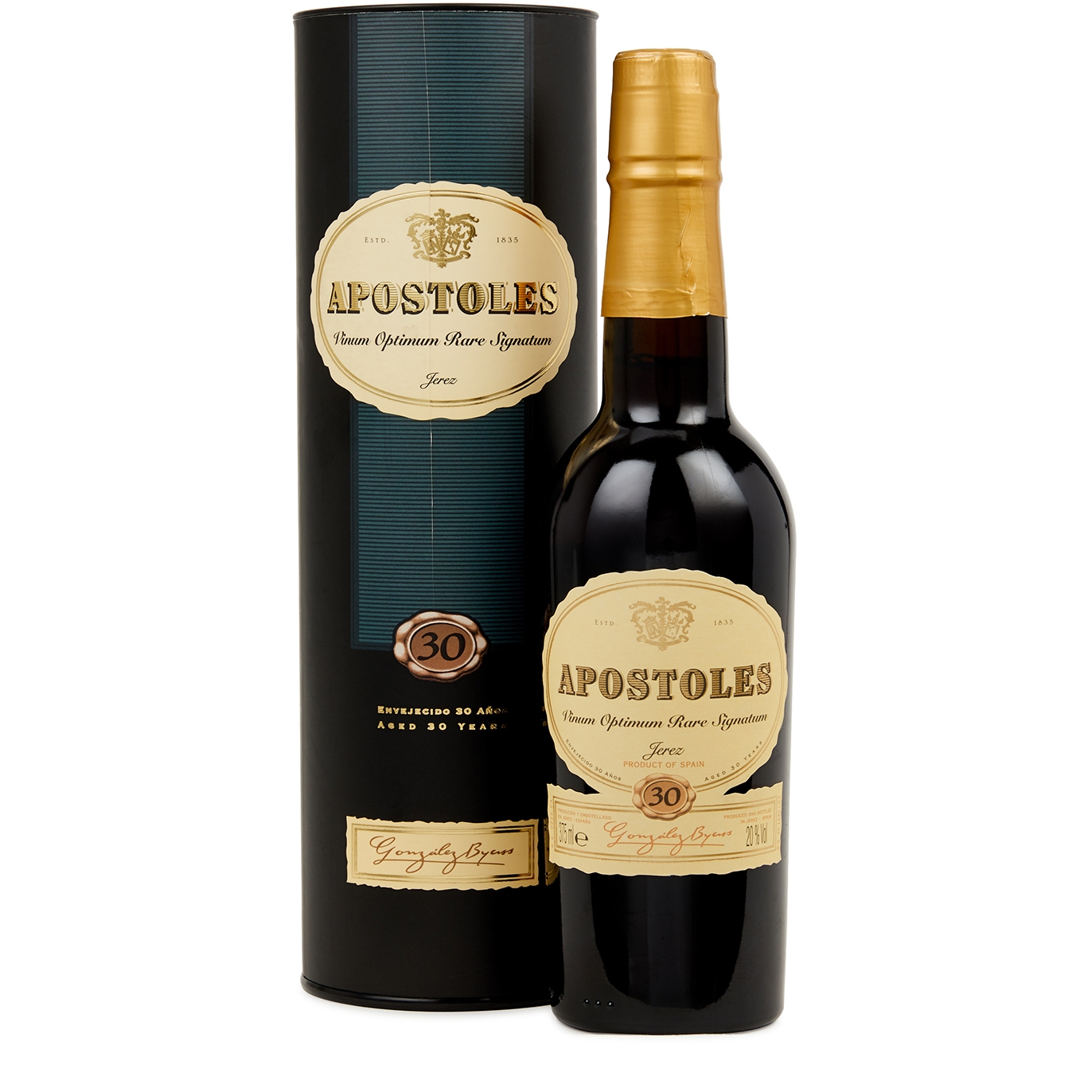 González Byass Apostoles 30 Year Old Palo Cortado Sherry Half Bottle 375ml Port And Fortified Wine