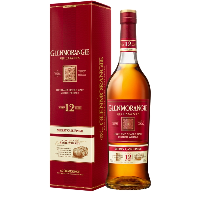 Glenmorangie The Lasanta 12 Year Old Sherry Cask Finish Single Malt Scotch Whisky