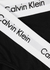 Black stretch cotton briefs - set of three - Calvin Klein