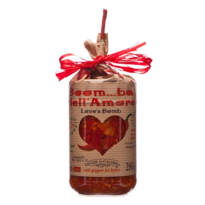 Delizie Di Calabria Love's Bomb (Hot) Chilli Sauce 280g