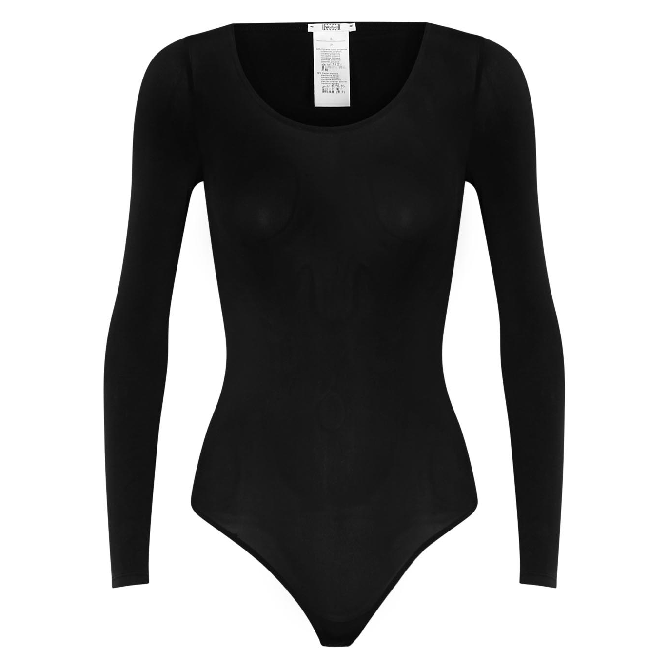 Wolford Buenos Aires Black Jersey Bodysuit - S
