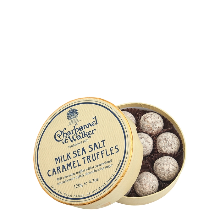 Charbonnel Et Walker Milk Chocolate Sea Salt Caramel Truffles 120g