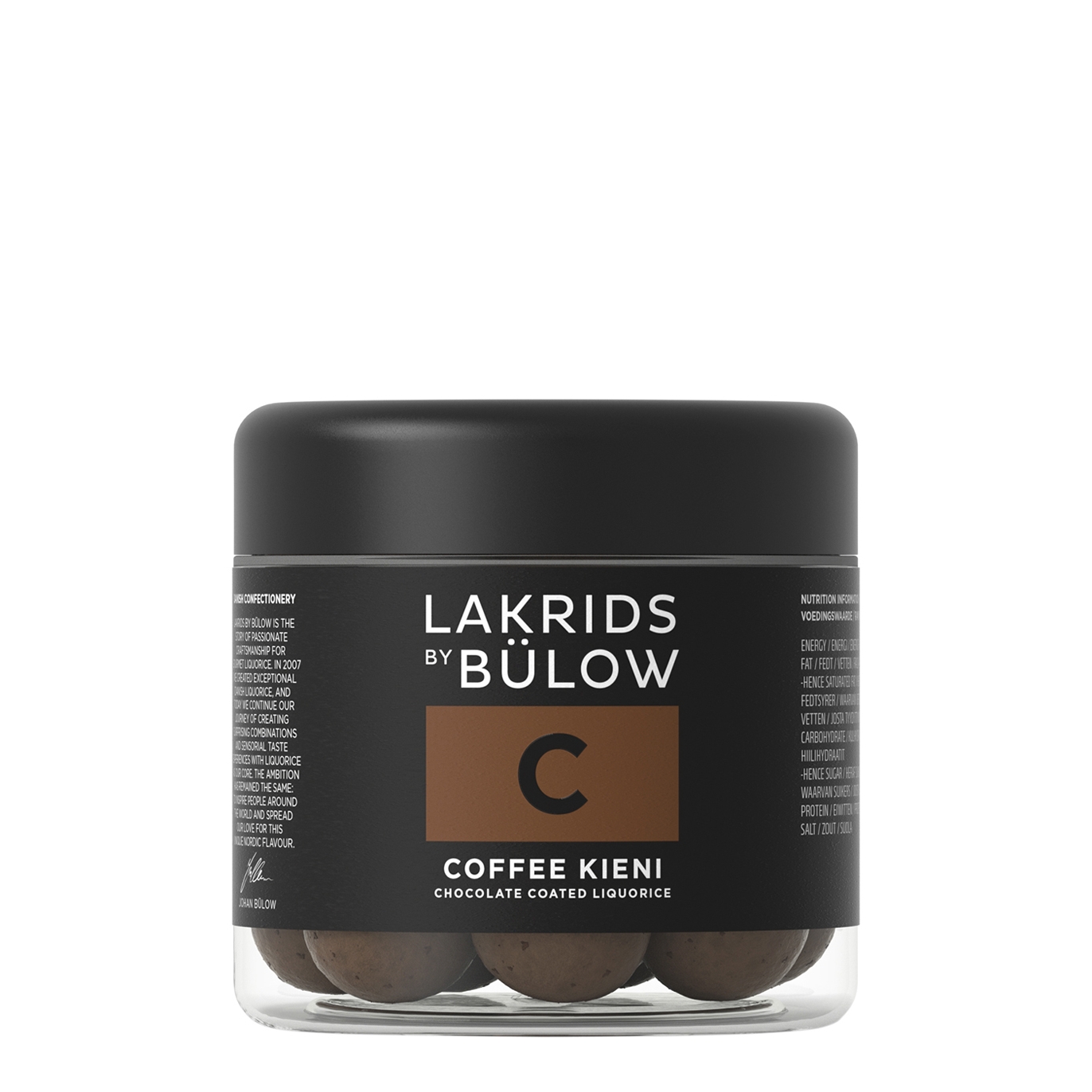 Lakrids C - Liquorice, Coffee Chocolate Coate, 125g