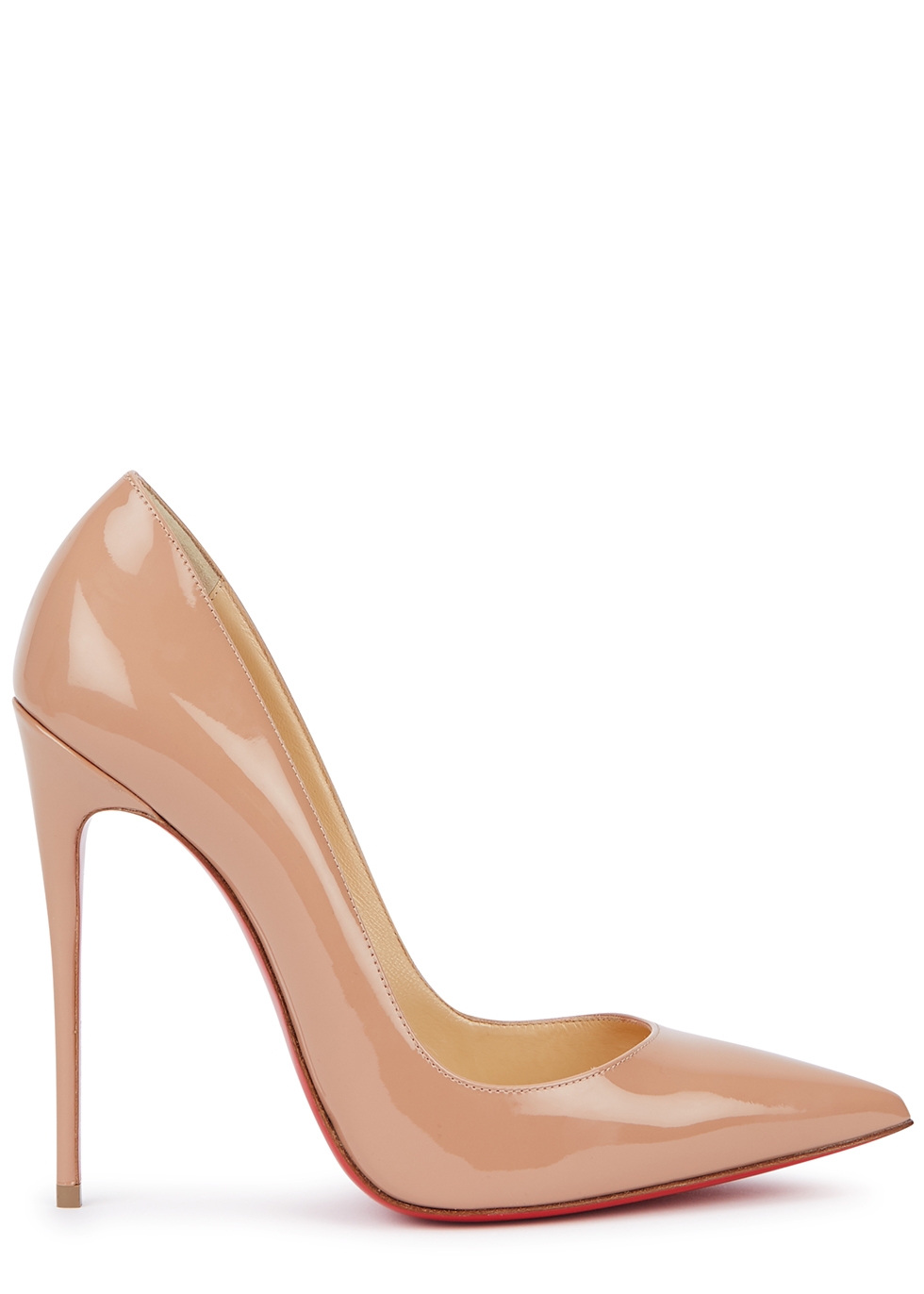 patent blush heels