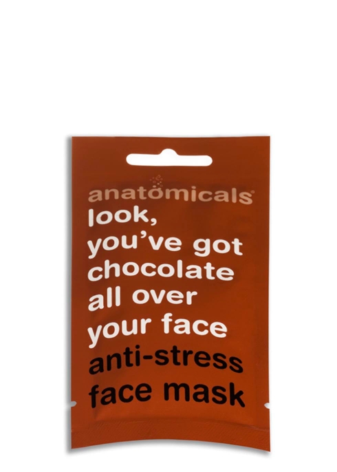 ANATOMICALS LOOK, YOU'VE GOT CHOCOLATE ALL OVER YOUR FACE ANTI-STRESS MASK,2708131