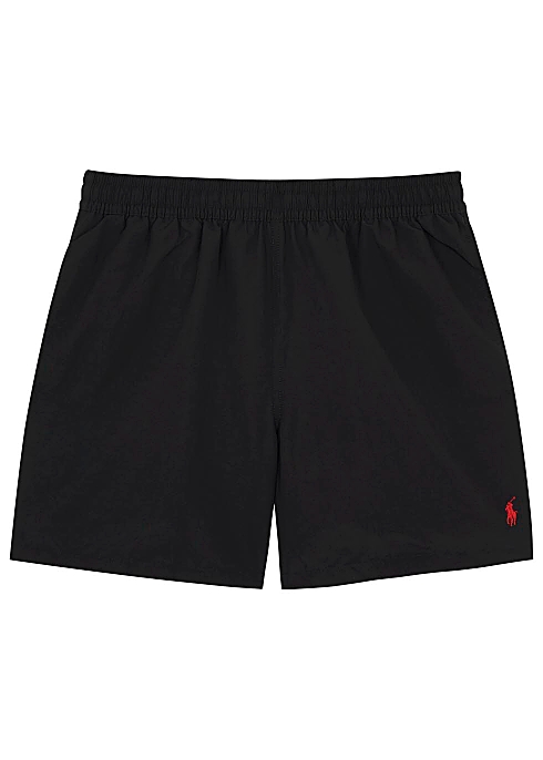 Polo Ralph Lauren Hawaiian black swim shorts - Harvey Nichols