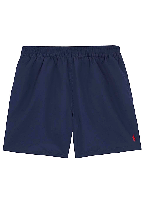Polo Ralph Lauren Hawaiian navy swim shorts - Harvey Nichols