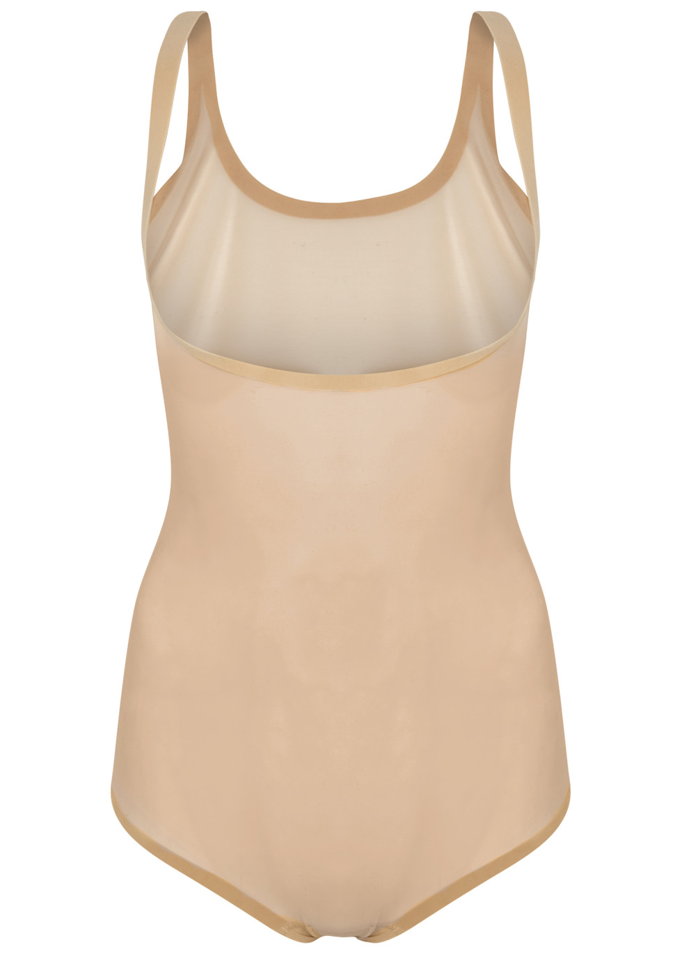 Control Forming almond tulle bodysuit
