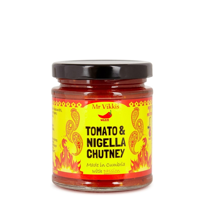 Mr Vikki's Tomato & Nigella Chutney 210g