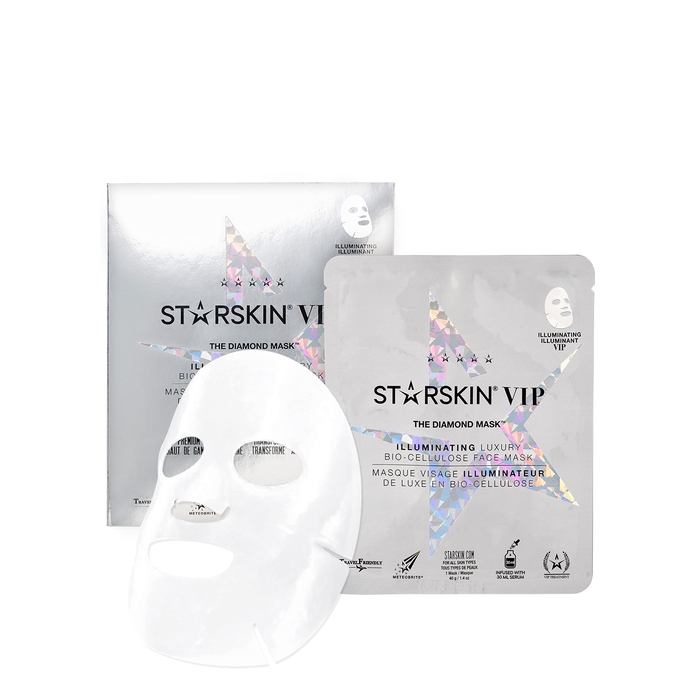 STARSKIN THE DIAMOND MASK™ VIP Illuminating Bio-Cellulose Face Mask