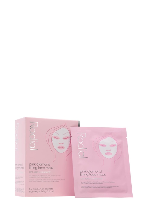 RODIAL PINK DIAMOND LIFTING FACE MASK: 8 PACK,2690105