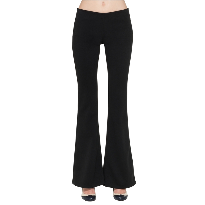 Leon Max DOUBLE KNIT FLARED LEG TROUSERS