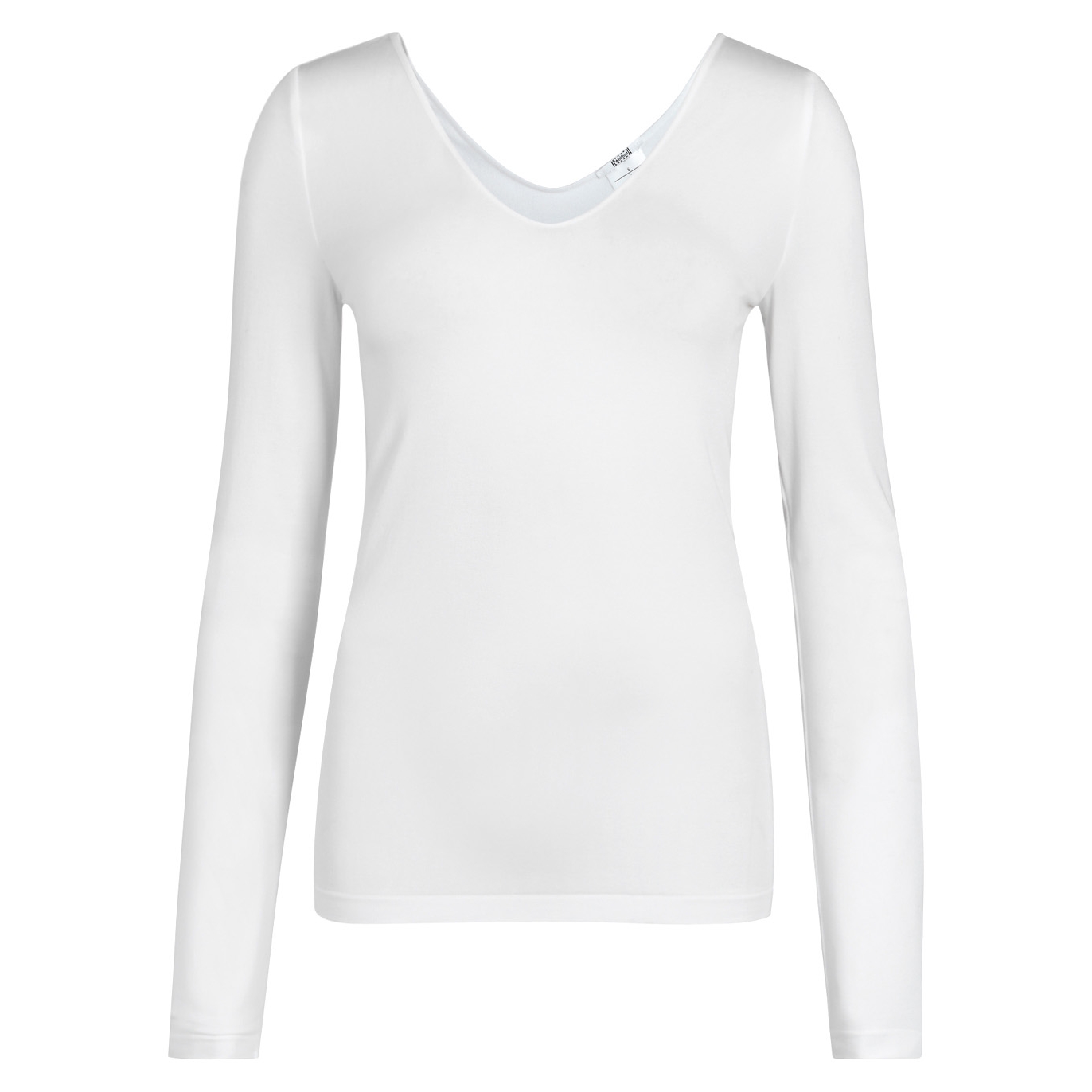 Wolford White Seamless Jersey Top - M