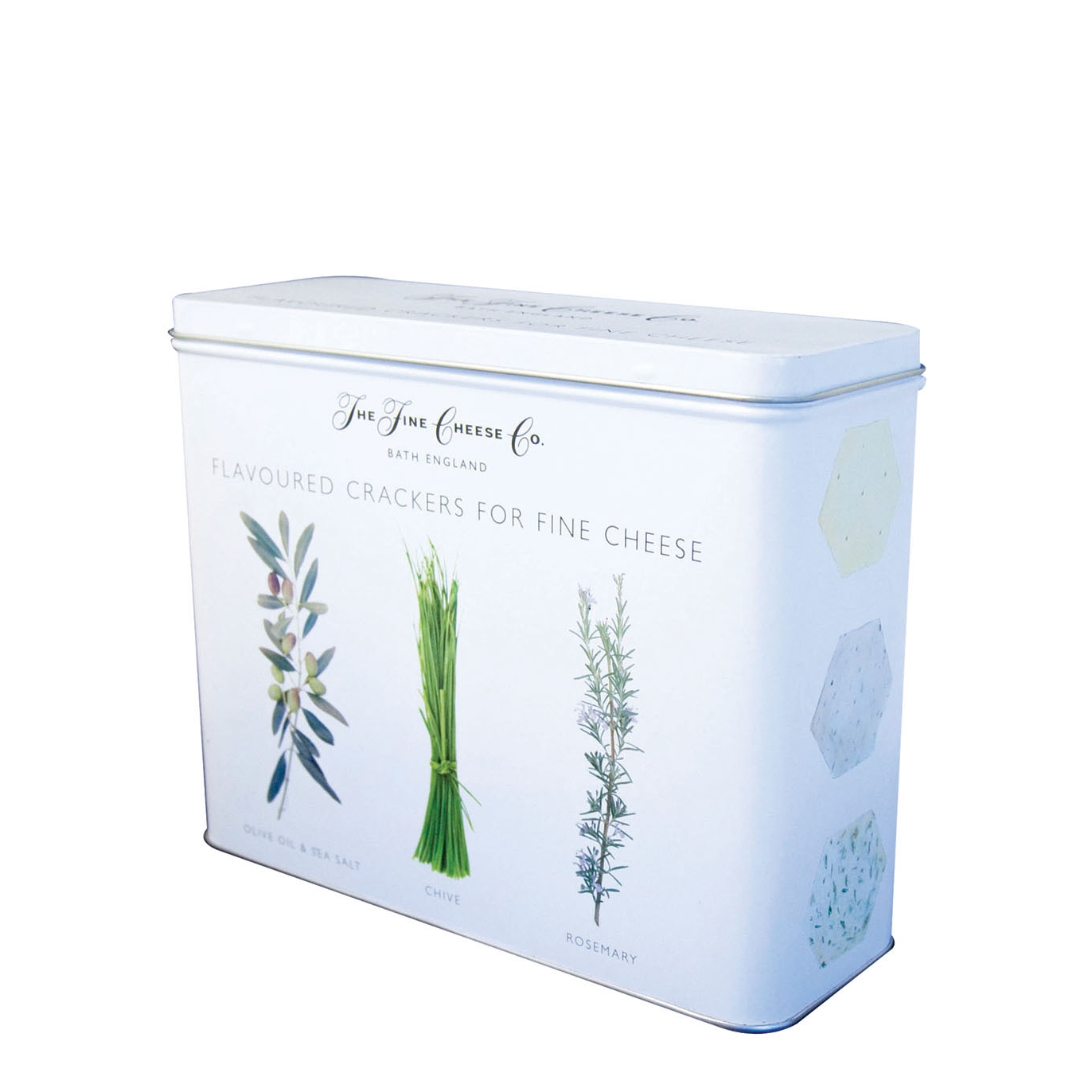 The Fine Cheese Company Fine Cheese Company Crackers In White Tin