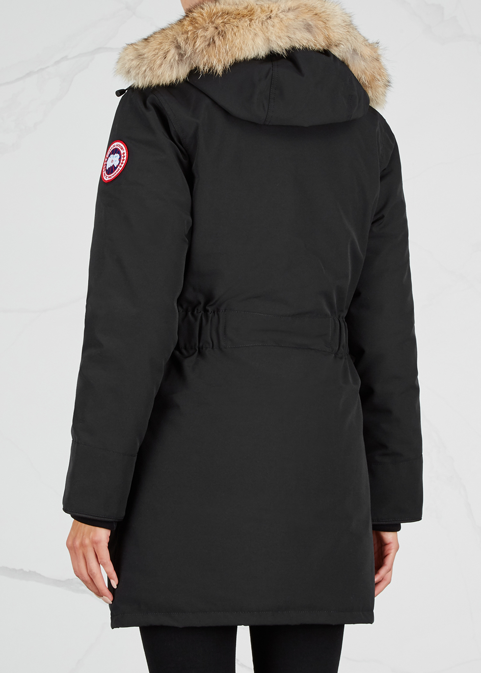 Canada Goose Trillium Parka Jacket Wintercoat in Black Womens Coats Canada Goose Coats 
