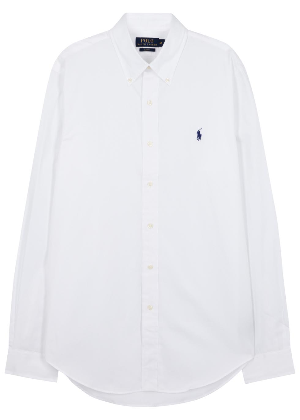 Polo Ralph Lauren White slim cotton shirt - Harvey Nichols