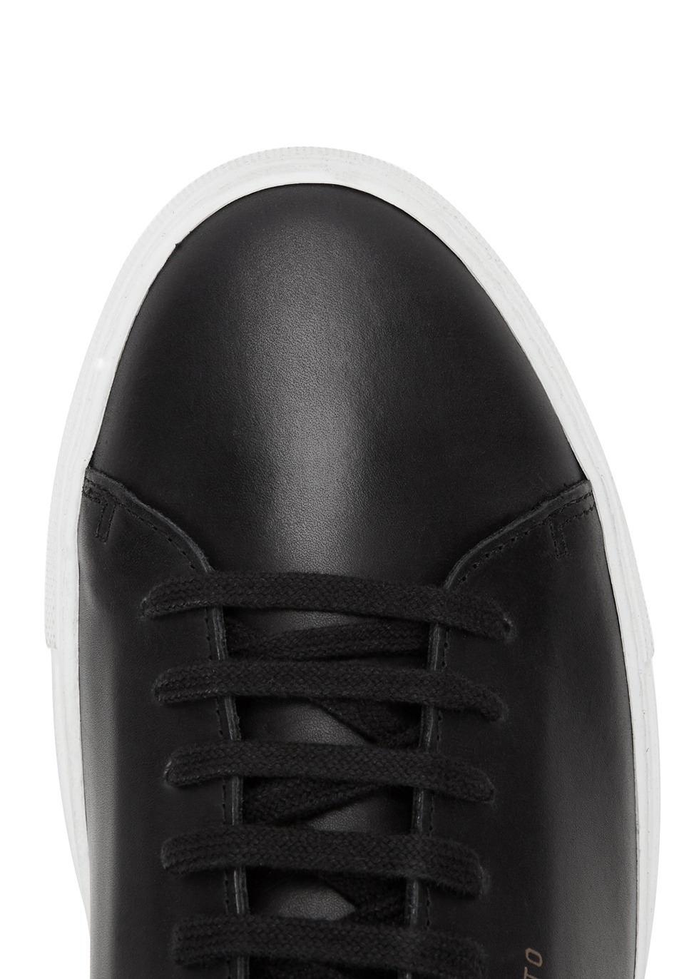axel arigato clean 9 sneaker black leather