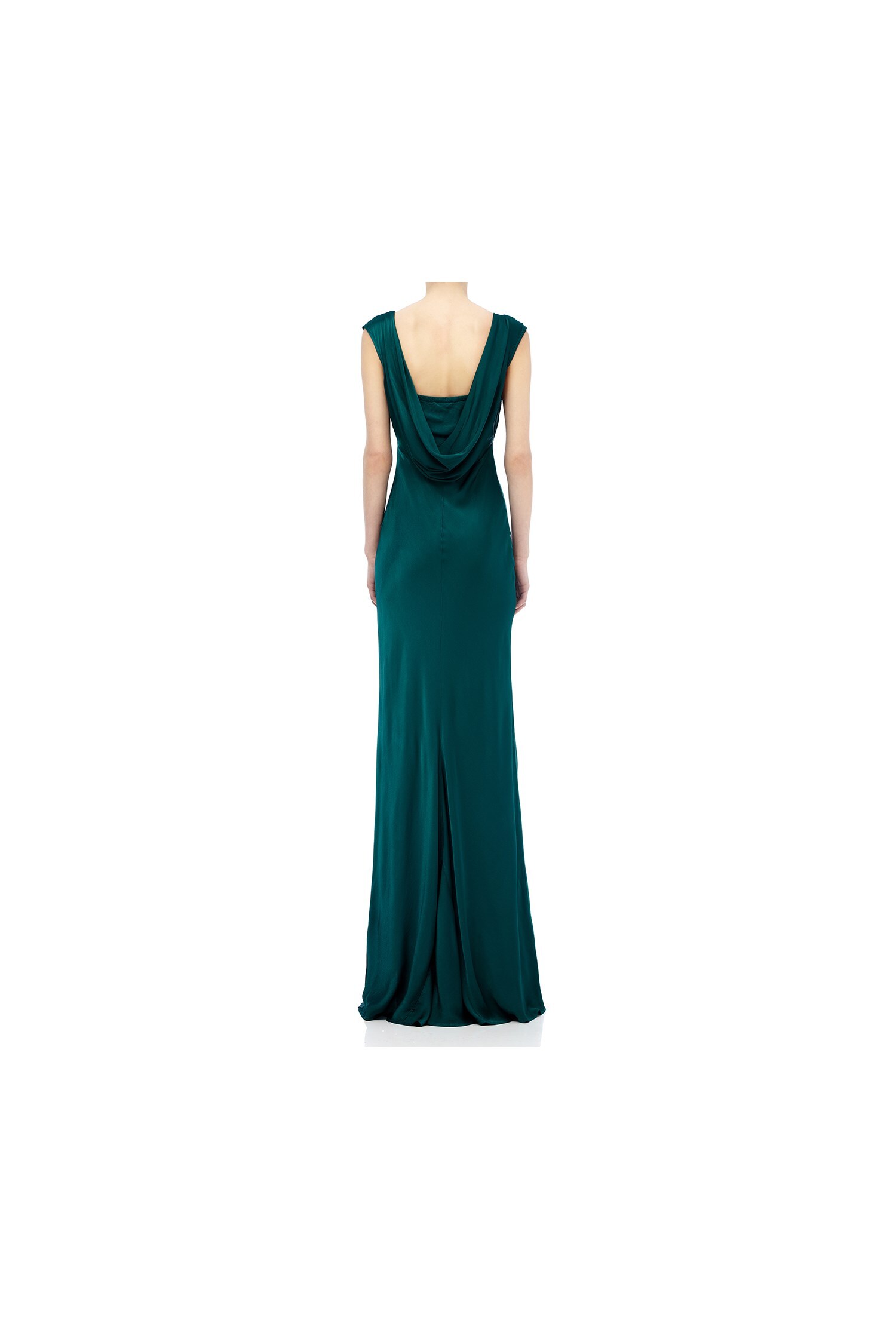GHOST Salma dress emerald sea - Harvey 