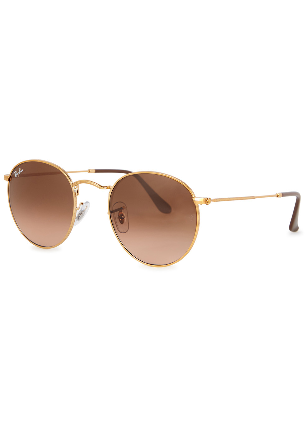 ray ban curved sunglasses
