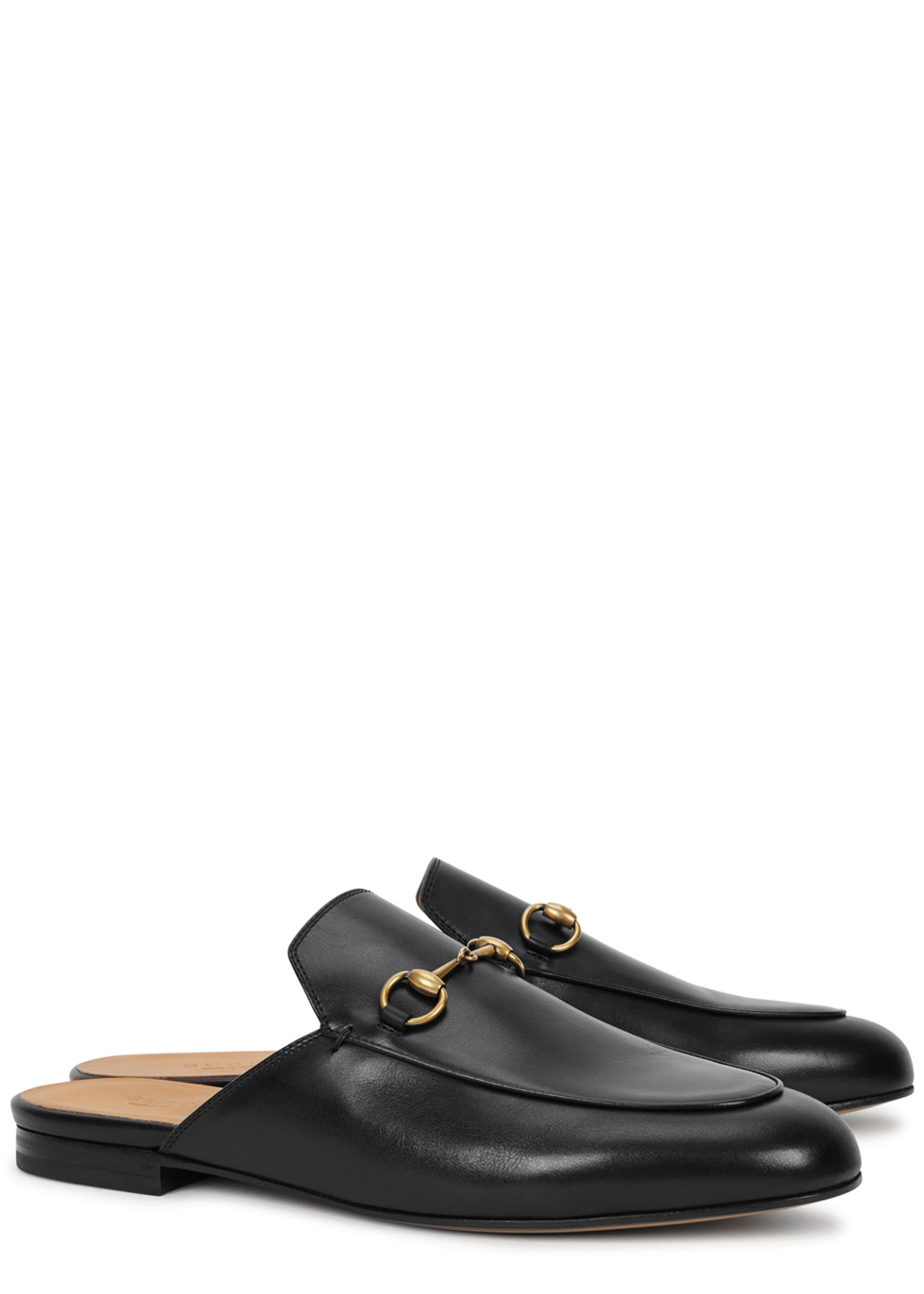 all black gucci loafers