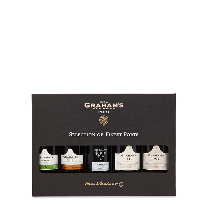 W & J Graham's Selection Of Finest Ports 5 X 200ml