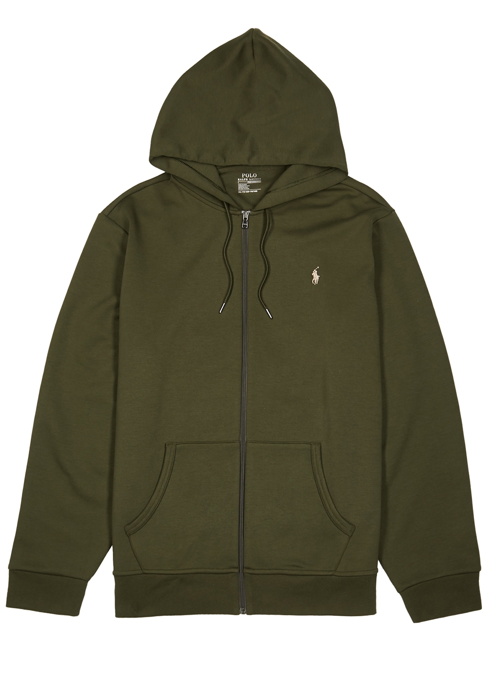 olive green ralph lauren hoodie