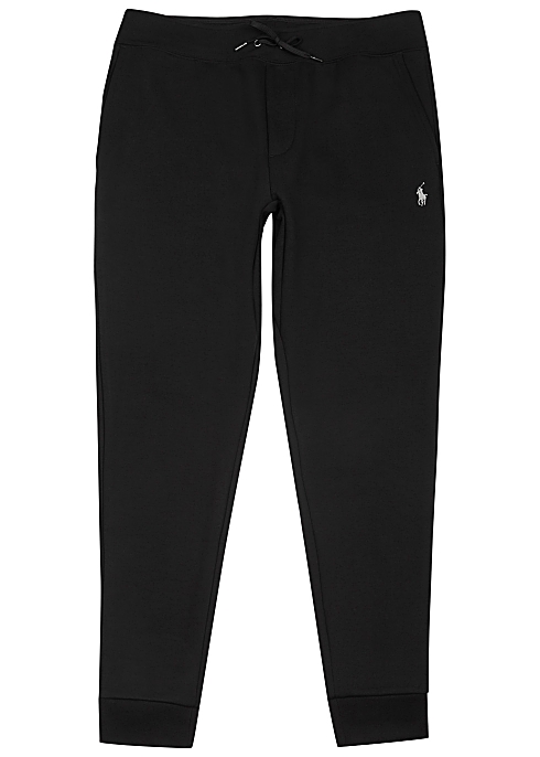 Polo Ralph Lauren Black jersey jogging trousers - Harvey Nichols