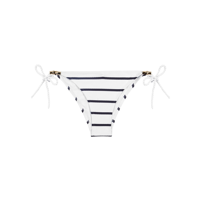 HEIDI KLEIN Striped textured bikini briefs