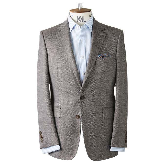 CHESTER BARRIE TEXTURED ALBEMARLE JACKET
