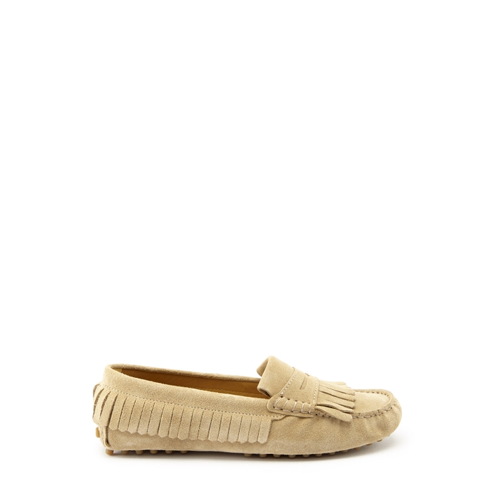 HUGS & CO FRINGED DRIVING LOAFERS,2512167