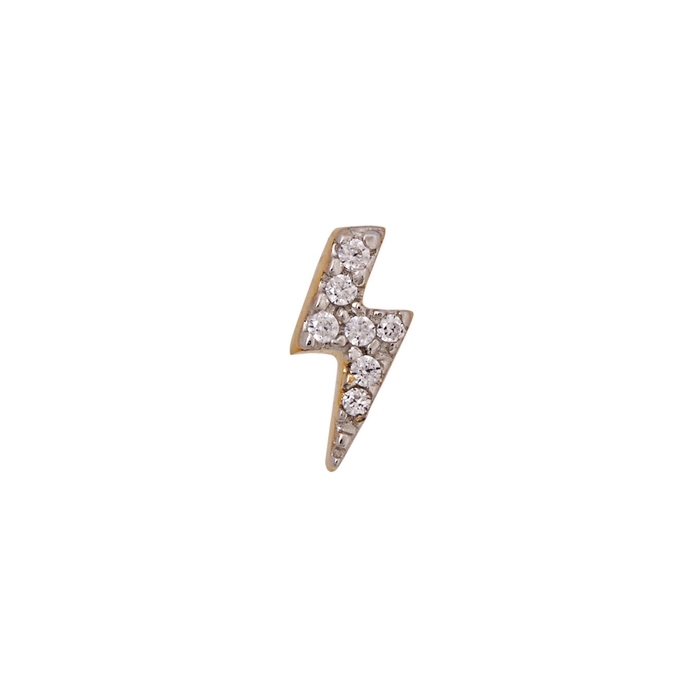 MISSOMA 18kt gold vermeil lightning earring