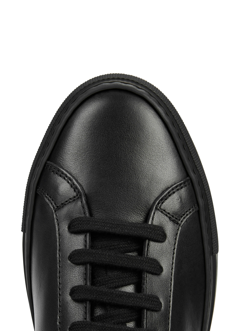 black leather common projects