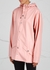 Rains Light pink rubberised raincoat - Harvey Nichols