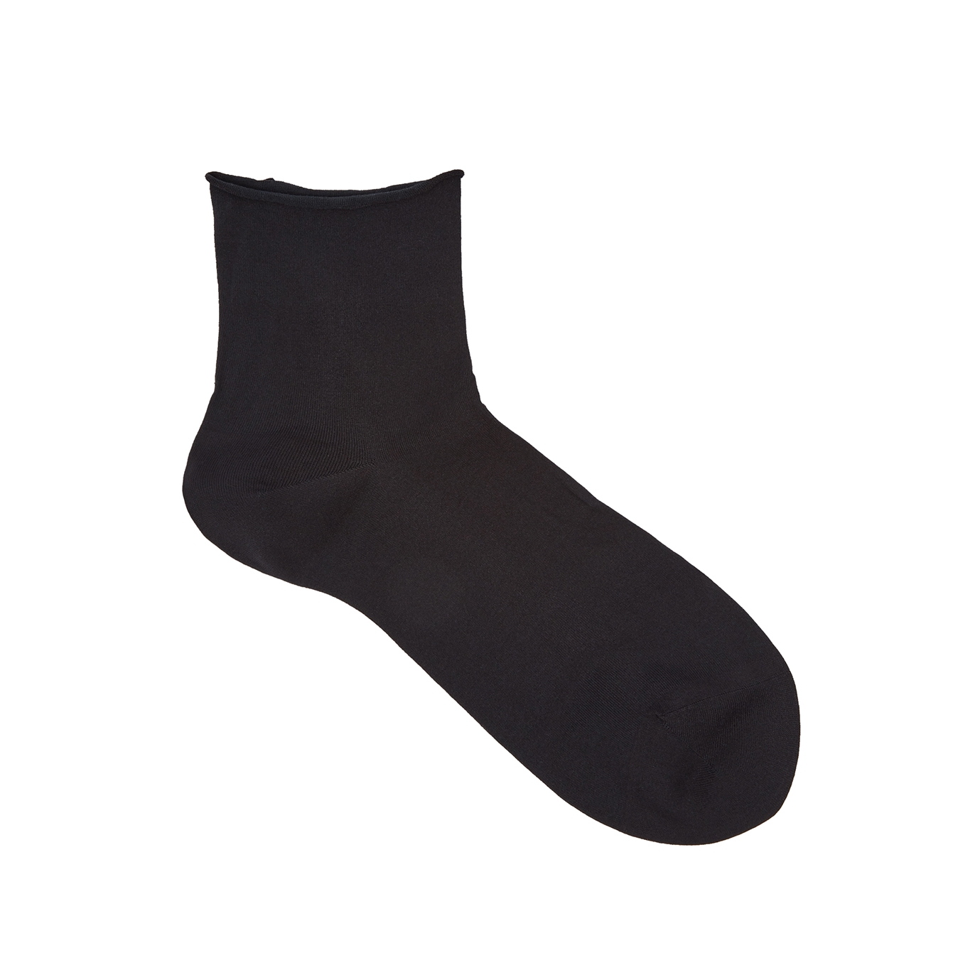 Falke Cotton Touch Fine-knit Cotton Blend Socks - Black - 2