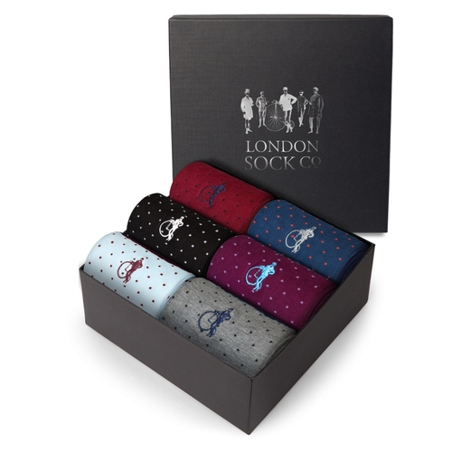 London Sock Co. MARTINA GIFT BOX - 6 PAIR
