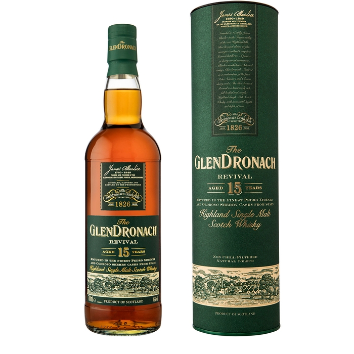 Glendronach 15YO Revival Single Malt Scotch Whisky