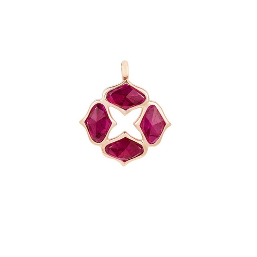 GYAN JEWELS RUBY PENDANT (WITHOUT CHAIN),2526969