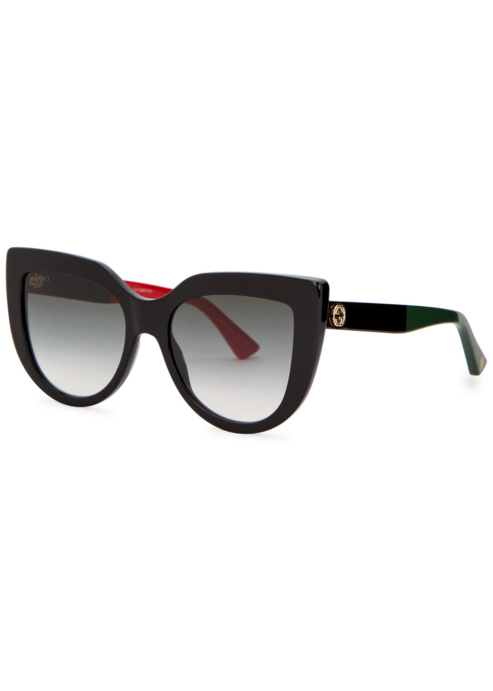 Gucci Black cat-eye sunglasses - Harvey 