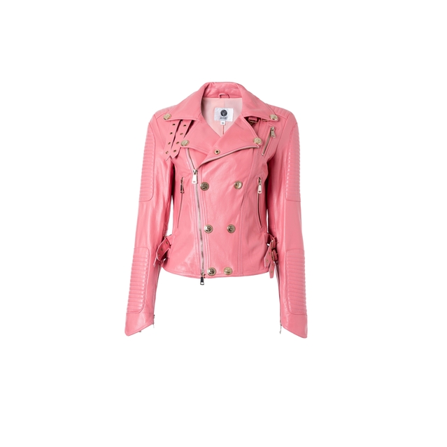 COMINO COUTURE REAL LEATHER BIKER JACKET