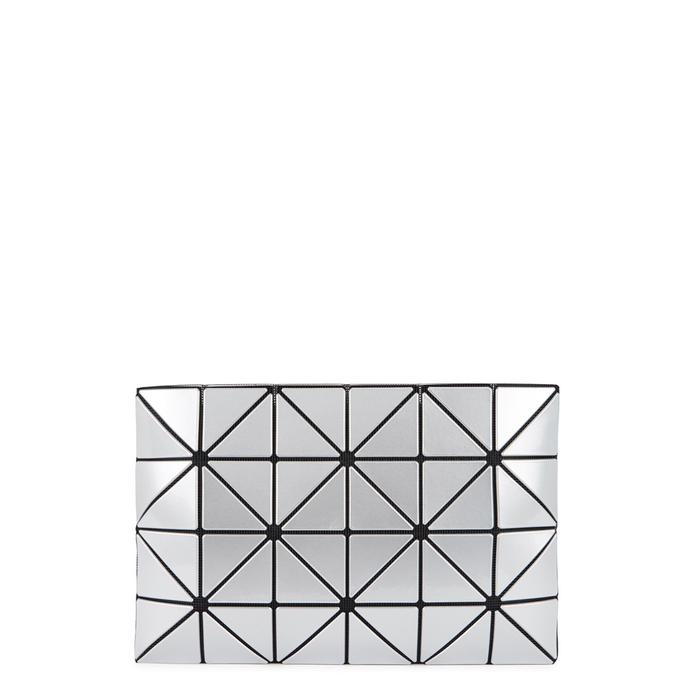 BAO BAO ISSEY MIYAKE LUCIENT SILVER POUCH
