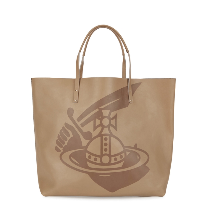 VIVIENNE WESTWOOD X R.I.S.E. PRINTED RECYCLED LEATHER TOTE