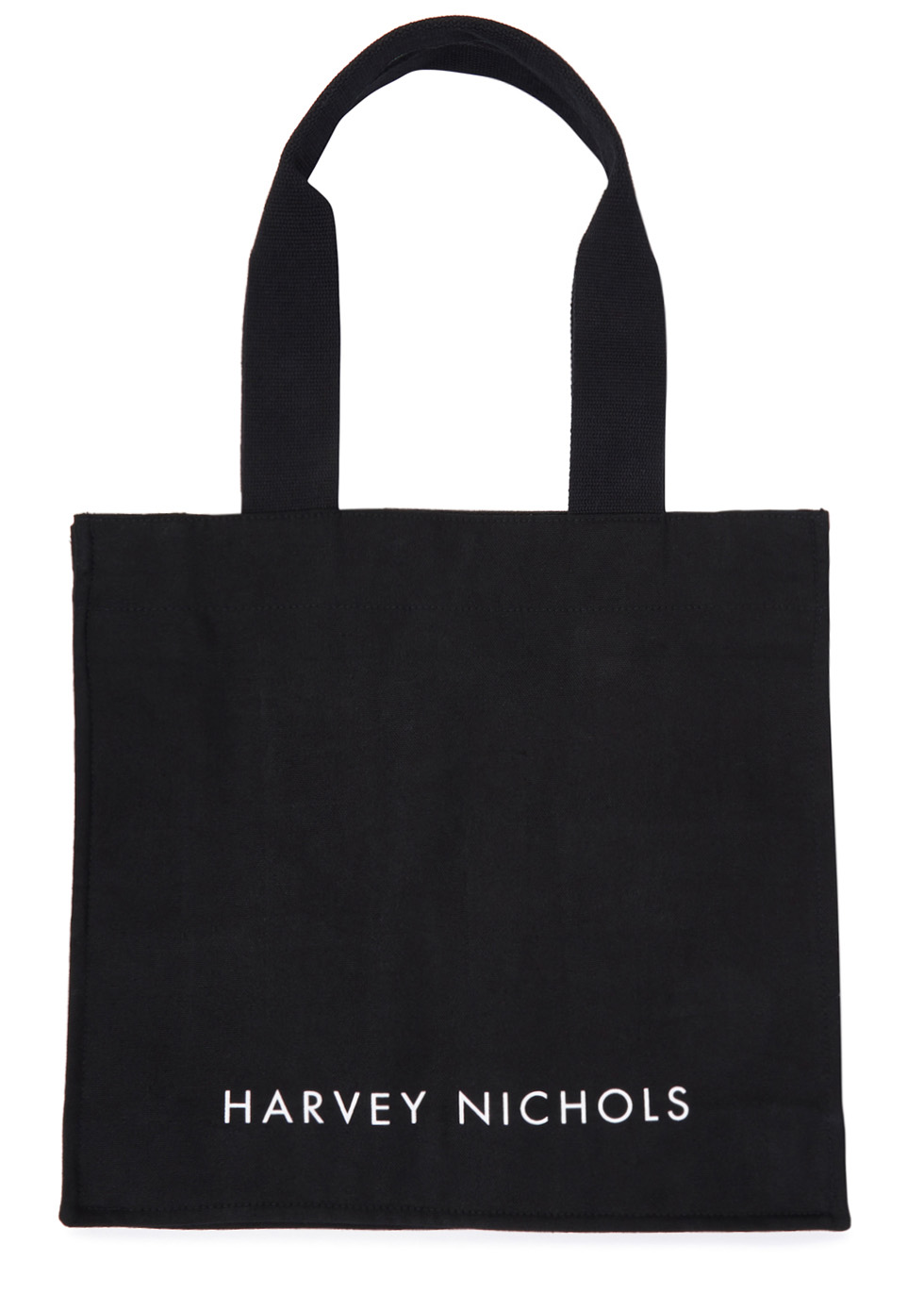 HARVEY NICHOLS Black Canvas Tote Bag