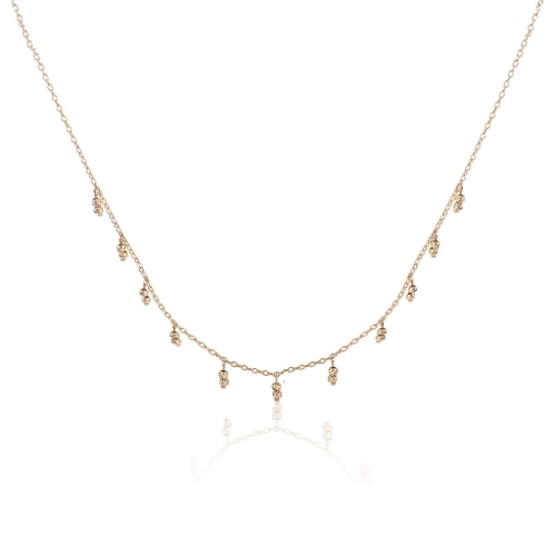 GFG JEWELLERY ELLIE DROP NECKLACE - GOLD COLLECTION,2606525