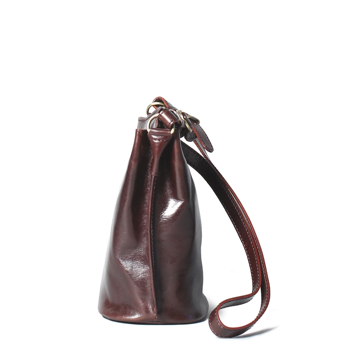 italian leather bucket bag