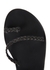 Eleftheria black plaited leather sandals - Ancient Greek Sandals