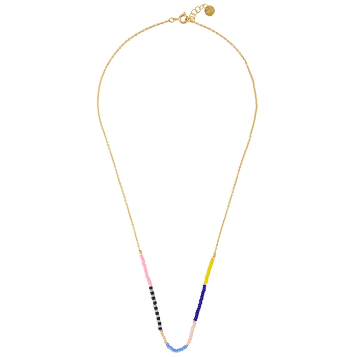 ANNI LU HIP 18CT GOLD-PLATED NECKLACE