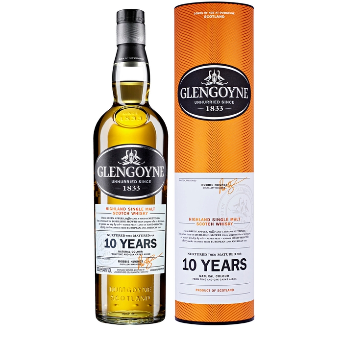 Glengoyne Single Malt Whisky 10 Year Old Single Malt Scotch Whisky