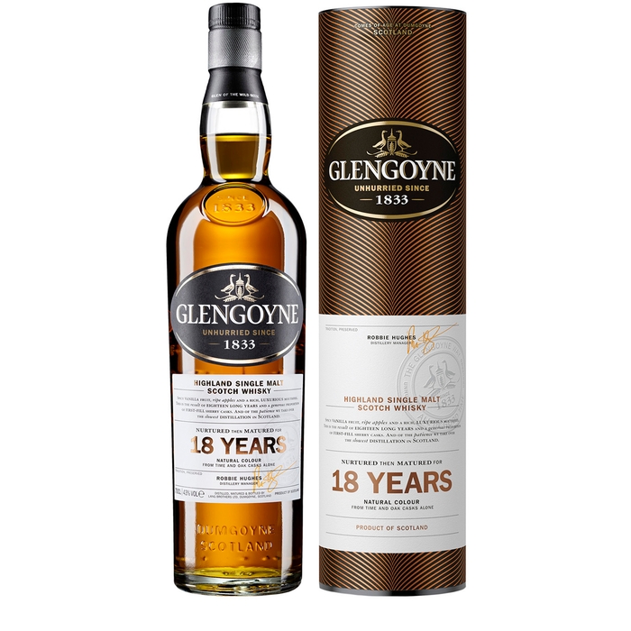 Glengoyne Single Malt Whisky 18 Year Old Single Malt Scotch Whisky