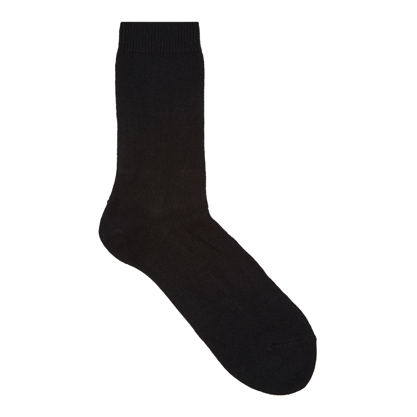 Falke Cosy Black Wool-blend Socks - 1