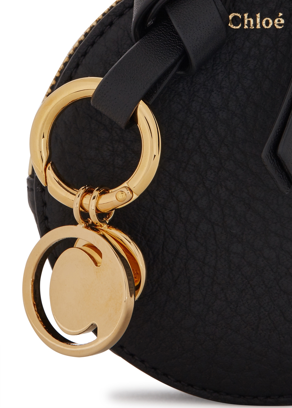 Alphabet mini leather coin purse - Chloé